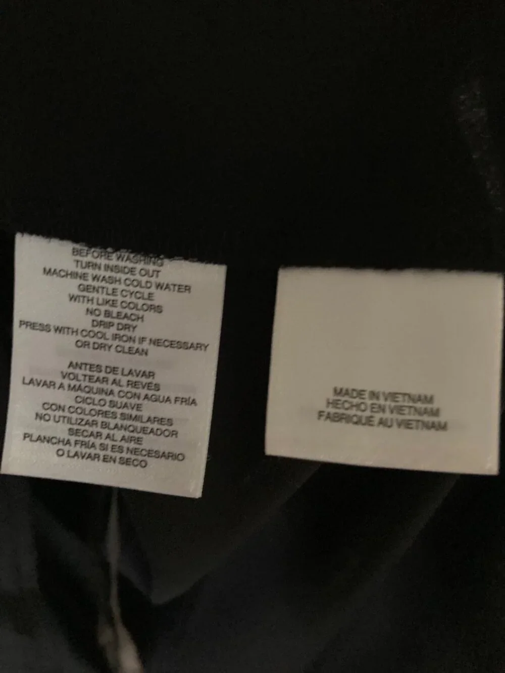 KASPER Women's Black Cascade Ruffle Sleeveless Top Blouse Size XS NWT - Picture 6 of 6